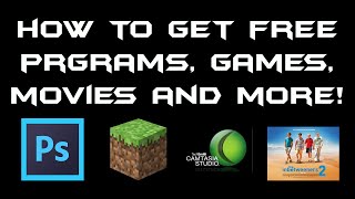 How To Get Programs, Games And More For Free October 2014