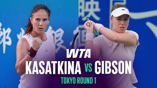 Information Daria Kasatkina vs. Talia Gibson | 2026 Tokyo Round 1 | WTA Match Highlights News