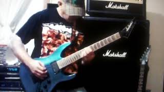 Eternal Ban-Guitar Cover-Destruction-Off There 1986 3d Release-Eternal Devastation-