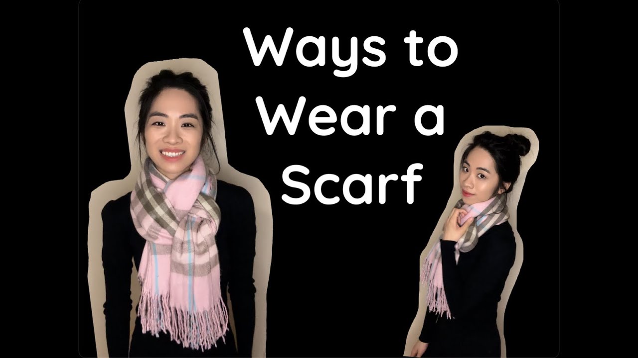 Ways to Wear a Scarf in Winter How to Wear Scarf YouTube