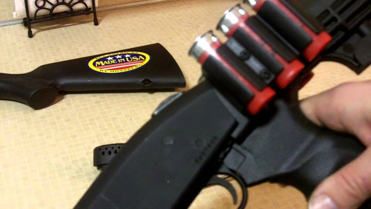 Tactical Mossberg 500 Part 2 How to Replace the Stock YouTube