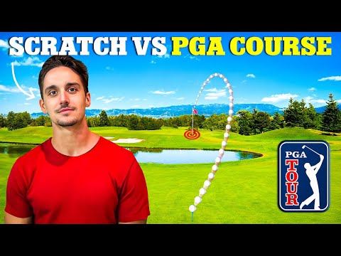 What would a SCRATCH GOLFER shoot on a PGA TOUR Course?