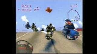 Jet Moto PlayStation Gameplay - Jet Moto movie screenshot 4
