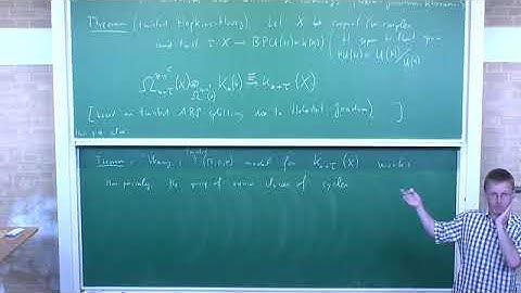 HHH | Prof. Thomas Schick | Geometric models of twisted K-homology