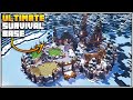Minecraft Timelapse - The Ultimate Survival Base!!! [Snowy Taiga Biome Base] - World Download