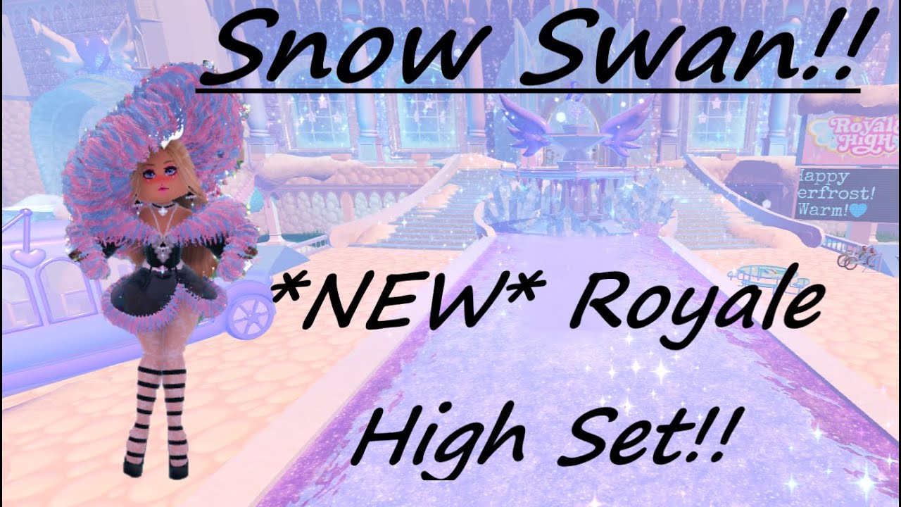 *NEW* SNOW SWAN SET in Royale High!! BUYING THE NEW SET!! YouTube