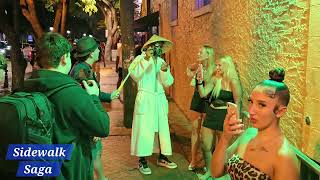 Fort Lauderdale Nightlife Walking Tour | Club District POV Walk April 18, 2026 | 4K Night4K