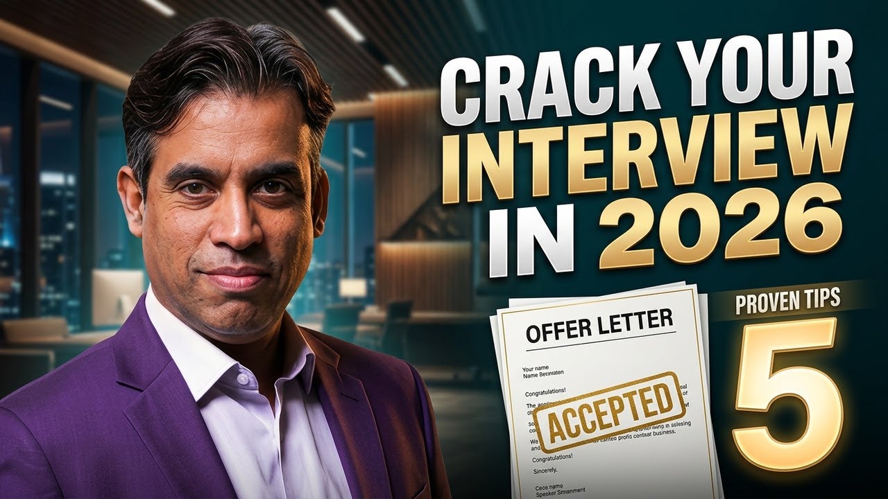 How to crack interview for freshers in 2026( 5 proven Tips) - YouTube