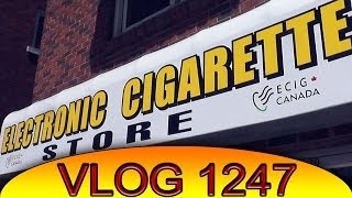 Atmos G5 test and a trip to ecigs canada vape shop