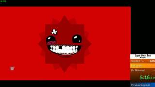 Full Super Meat Boy Speedrun - Any% All Glitches in 8:26 News