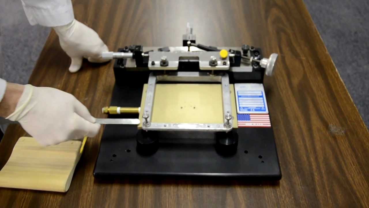 MSP-053 (HC-53) manual precision screen printer by Hary Manufacturing Inc (HMI)