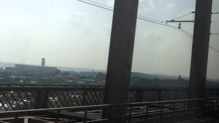 Trip over Hellgate on the way to VA on the Acela