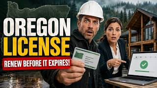 How to renew a contractor license online in Oregon