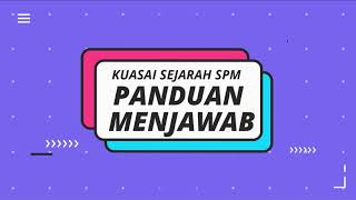 CARA MENJAWAB DAN SKOR SUBJEK SEJARAH SPM