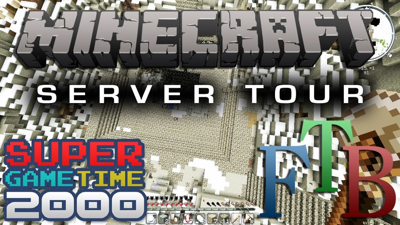 Minecraft Feed The Beast Server Tour 001 - YouTube