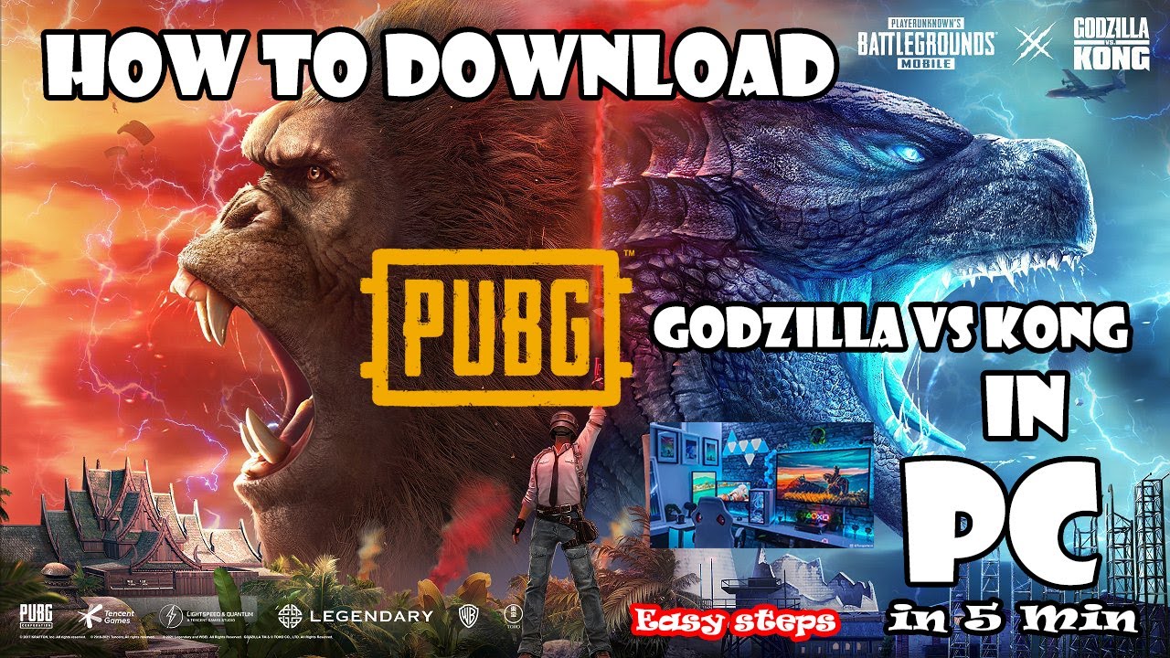 How To download Godzilla vs Kong New Update in pubg I In Hindi I how to ...