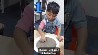 Number 1-Little Hands, Big Fun – Jr. KG Sand Play Activity | Sensory Play Time