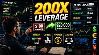 LEVERAGE EXPLAINED $100 = $20,000? 😱