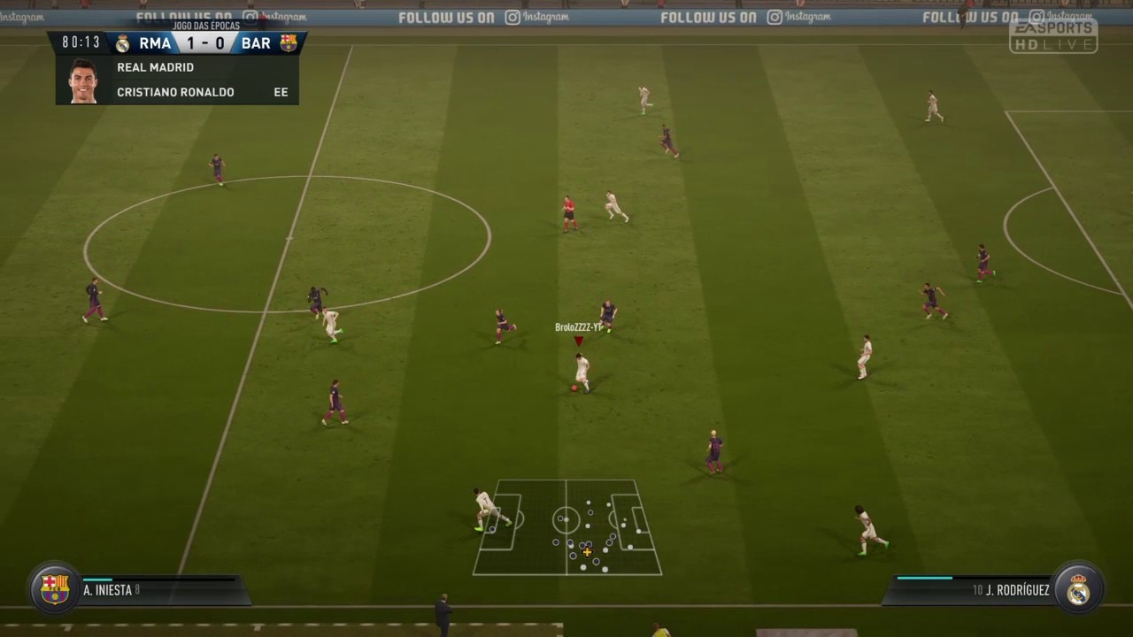 Fintas com Cristiano Ronaldo- Fifa 17