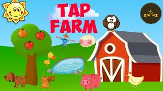 Barnyard games-Tap farm by RosiMosi #kidsvideo #kids #kidschannel #kidsgame #kidslearningvideos screenshot 4