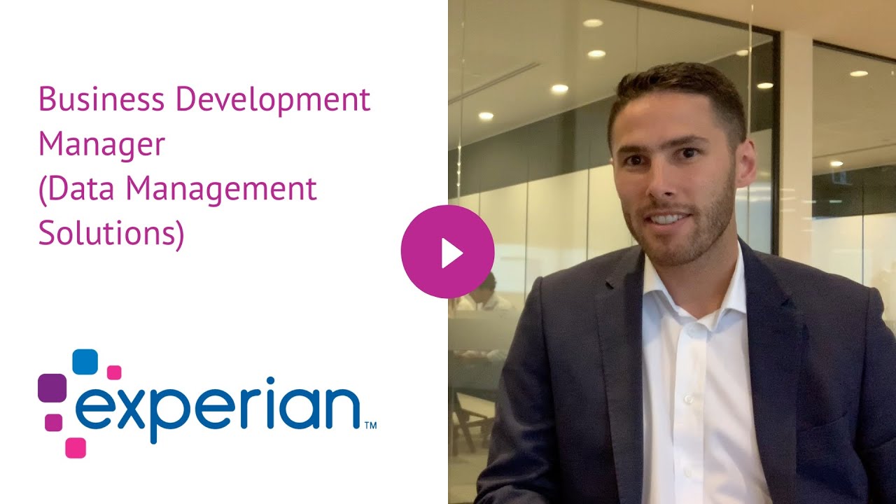 Business Development Manager (Data Management Solutions) - YouTube