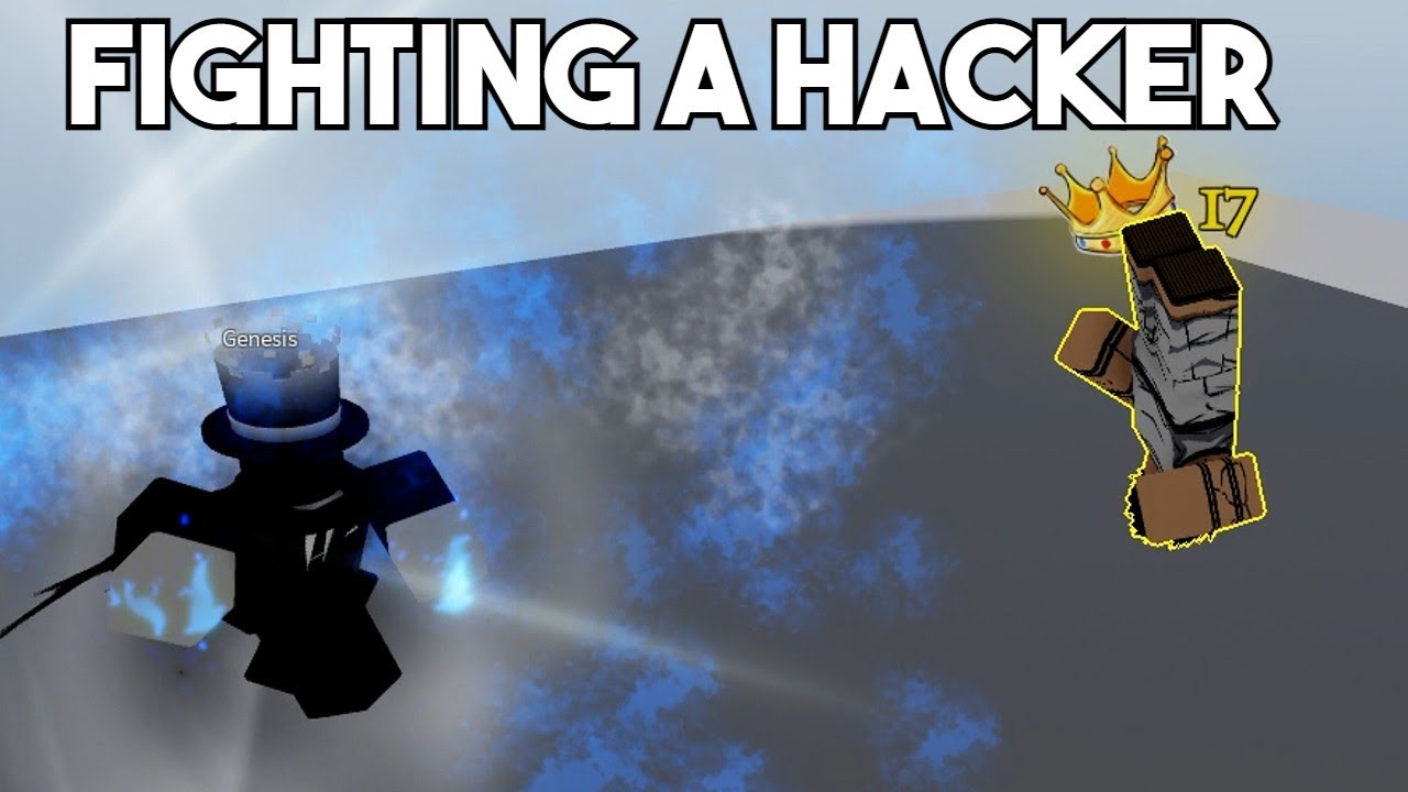 When You 1v1 a HACKER in The Strongest Battlegrounds - YouTube