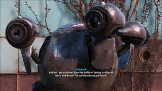 Fallout 4 Mean Dialogue Part 2 - Meeting With Codsworth