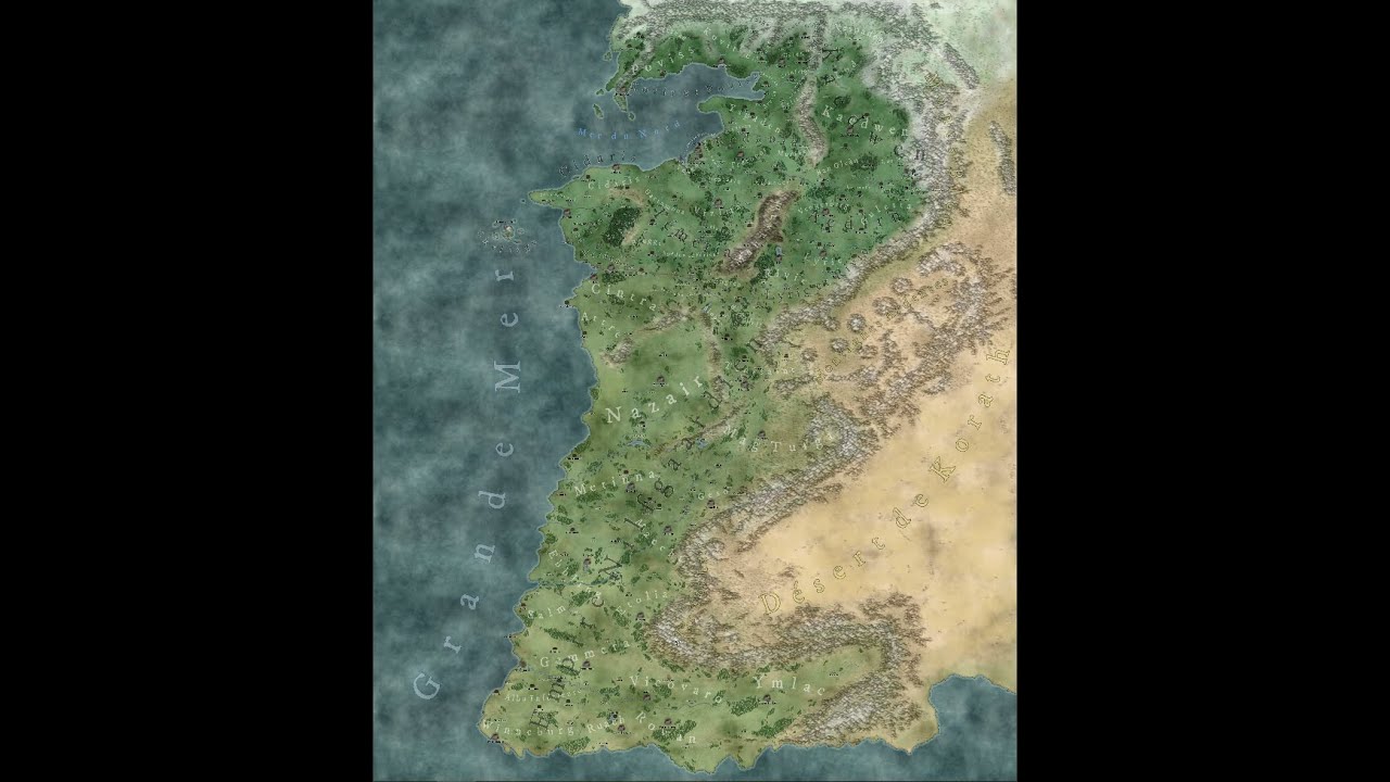 The Witcher World'S Map Presentation - Youtube