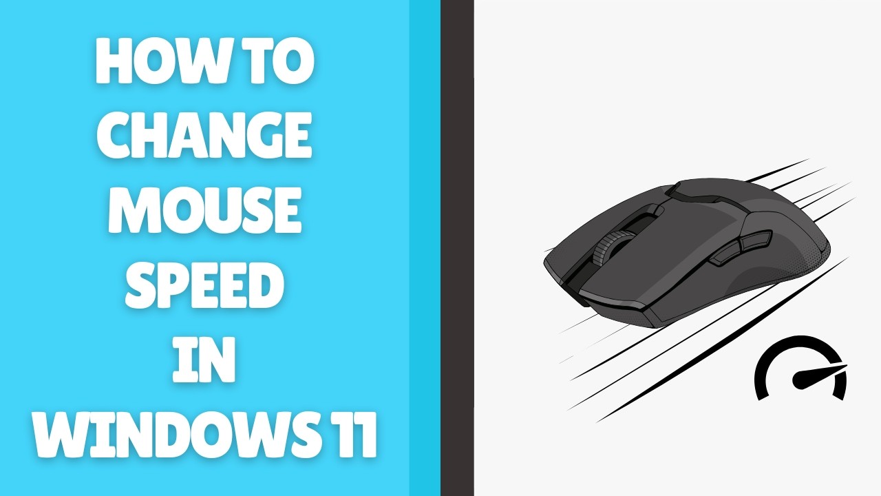 How to Change Mouse Speed in Windows 11 - YouTube