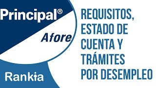 Afore Principal Estado De Cuenta Y Retiro Por Desempleo