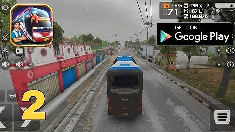 Bus Simulator indonesia Walkthrough Gameplay Part-2