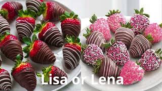 Video thumbnail of "LISA OR LENA (food edition)"