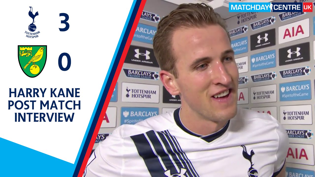 Tottenham 3-0 Norwich City : Harry Kane Post Match Interview