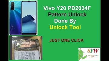 Vivo Y20 PD2034F Pattern Lock ,Unlock Tool
