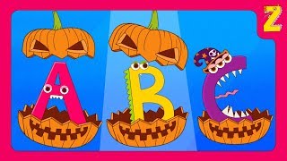 ABC Monsters, Where are you? l + Halloween ABC Song Nursery Rhymes Remix l ZooZooSong for kids!
