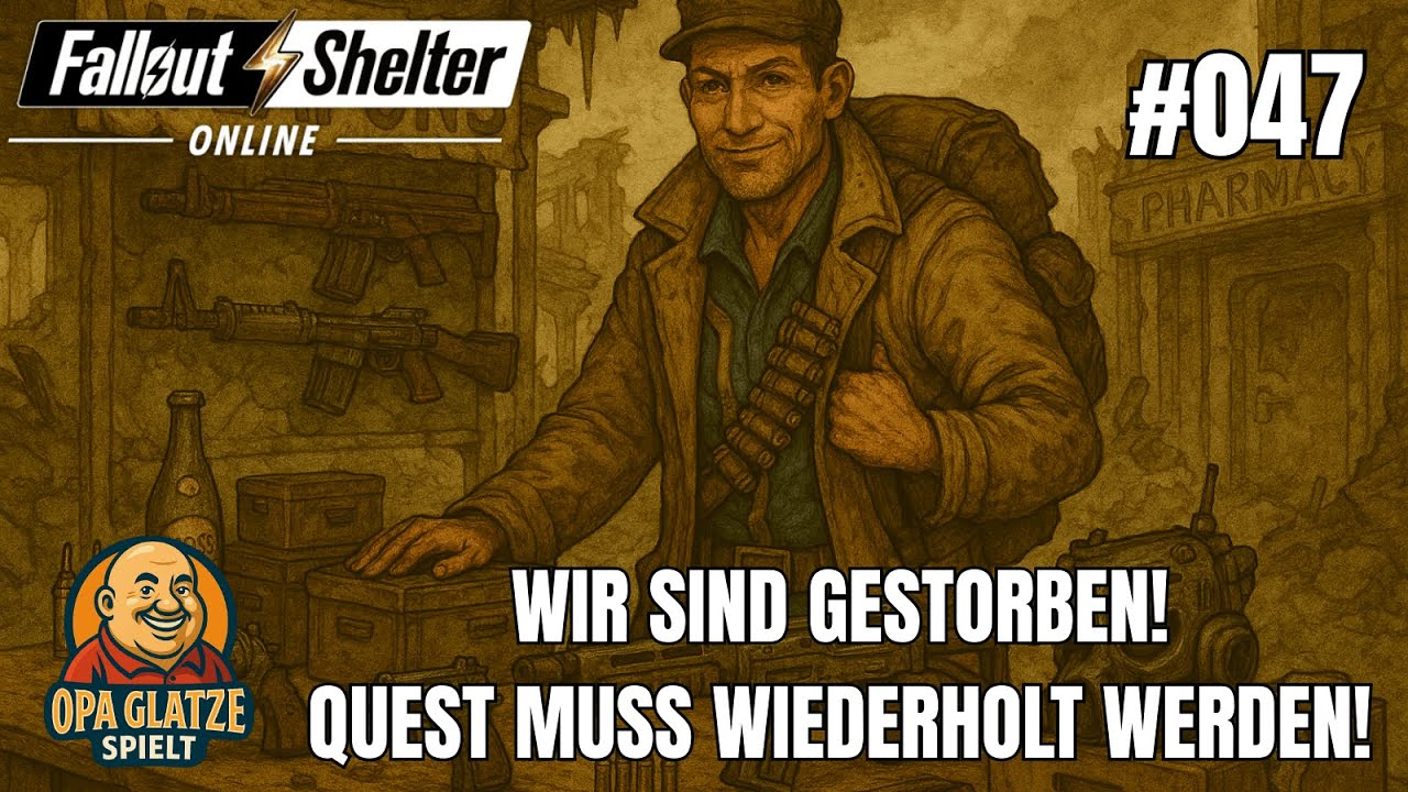 Fallout Shelter #47 – Härtester Quest bisher! Wir sterben und müssen neu starten!