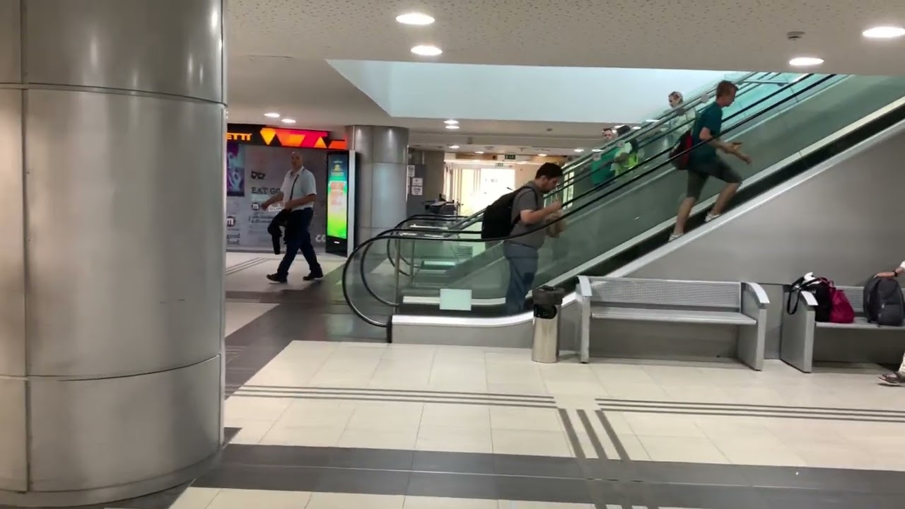 Luggage Storage in Budapest Central Bus Station. 