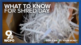 Safely dispose of sensitive documents with WCPO 9 Shred Day