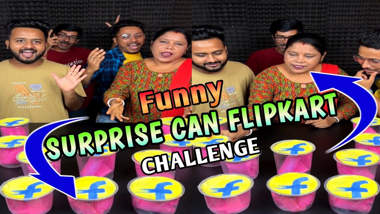Exceptional Coming Surprise Can Flipkart Funny Challenge With Family