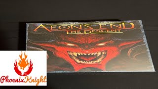 Unboxing Aeon's End The Descent