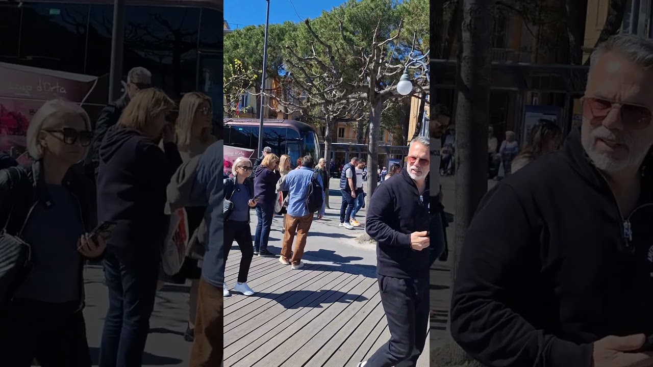 the Centre and Lake of Lugano on Good Friday 2026