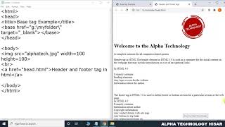 Base tag in HTML in hindi || By : Anu Monga