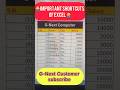 Excel Fast Work Trick 😱 | 14 Sec Me Seekho#shorts #ytshorts