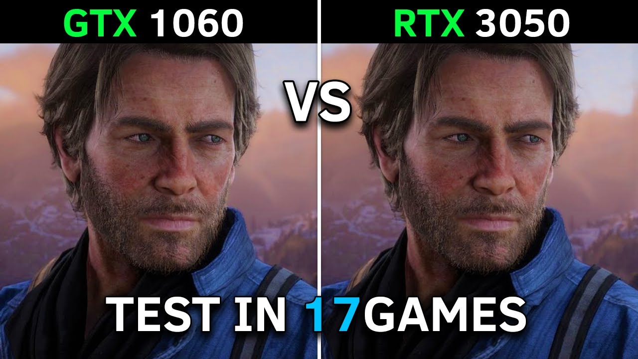 GTX 1060 vs RTX 3050 | Test In 17 Games