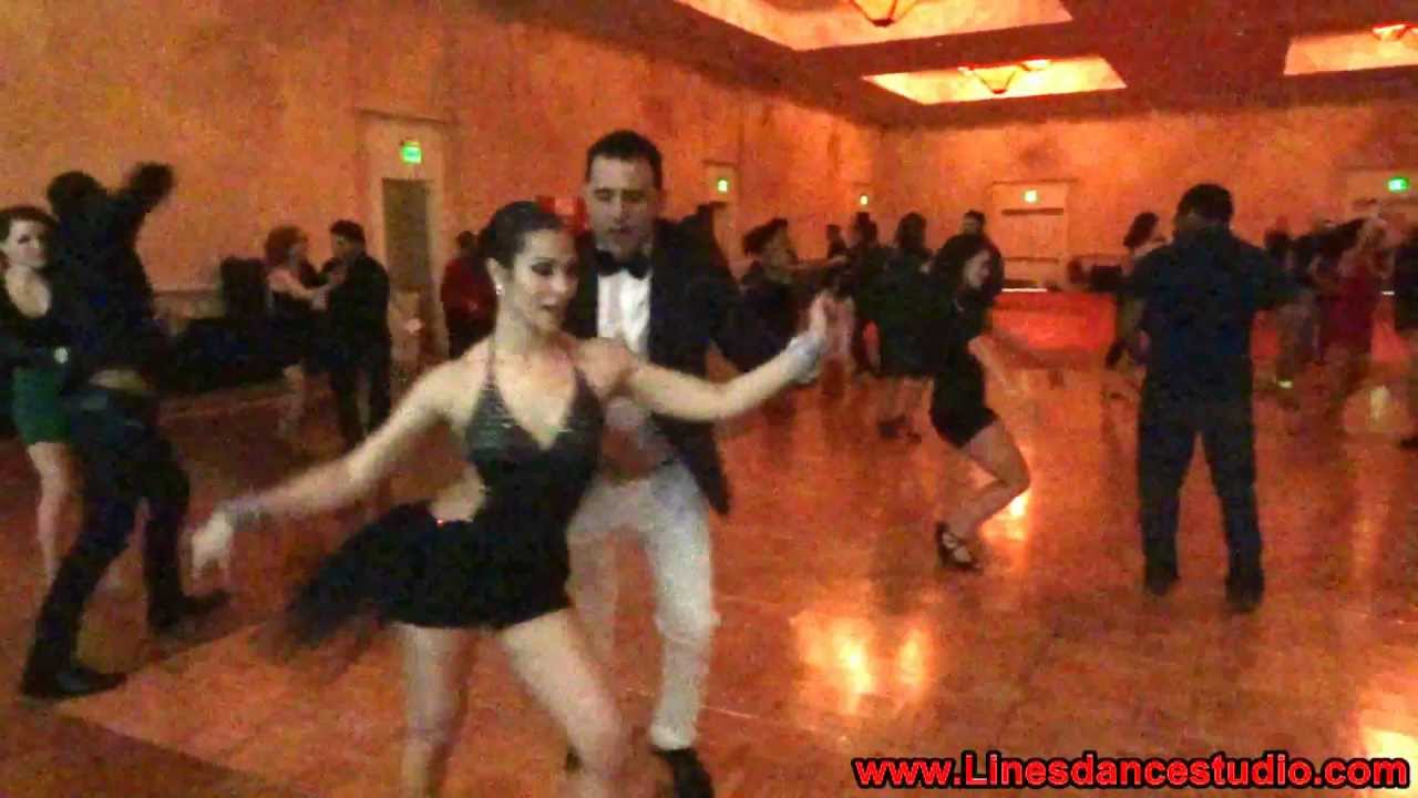 Salsa World Champion Alien Ramirez and Mere Gonzalez at the Rose City Salsa Festival 2012