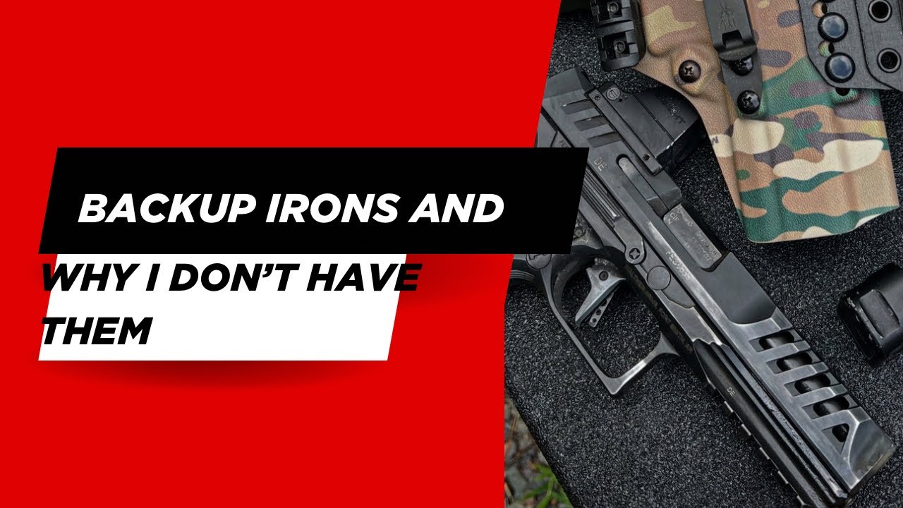 Ditching BUIS: My Take on Red Dot Pistols Without Backup Sights