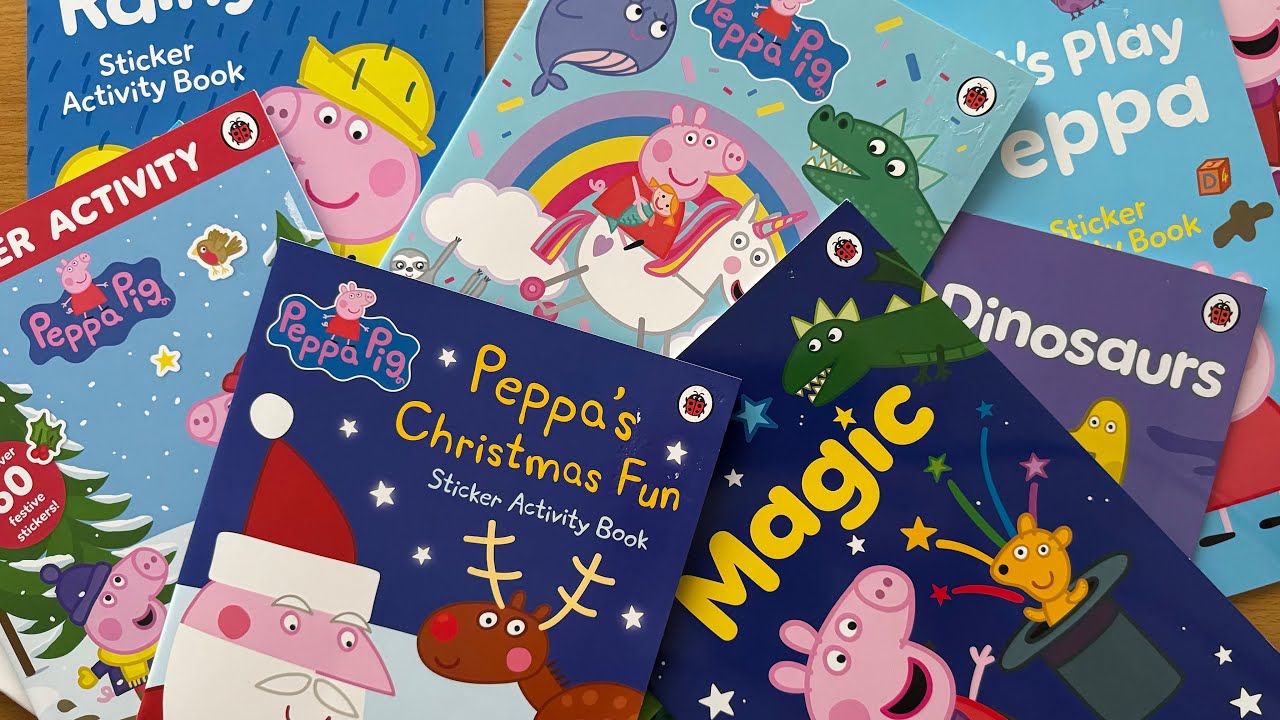 Коллекция наклеек и заданий от Свинки Пеппы — самая большая коллекция Свинки Пеппы в мире!