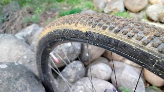 Can a cheap wire bead tyre go tubeless