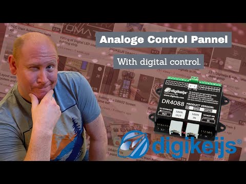 Digikeijs DR4088 Mimic panel analog switch to digital address