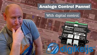 Digikeijs DR4088 Mimic panel analog switch to digital address
